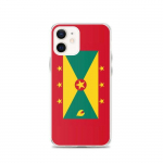 Coque iPhone - Drapeau de la granade - iPhone 12 - Silikoonist supp - Kaitse&scaron;okid - Disain l&eacute;ger