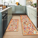 Boheemlase mustriga veekindel k&ouml;&ouml;givaip libisemiskindla, paksu polsterdusega v&auml;simusevastase mugavuse tagamiseks 60*160cm