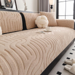 Paksustatud Sametist Diivanikatted Libisemiskindel Diivanimatt Talvine Soe Diivanikate Elutuppa Prantsuse Stiilis &Uuml;hev&auml;rviline Diivanir&auml;tik 90x160 khaki