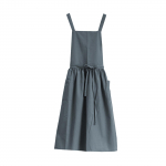 Puuvillane linane p&otilde;ll esitaskuga Mugav hingav kangas toiduvalmistamiseks ja k&uuml;psetamiseks Kohvirestoran Veekindel roosa