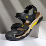 2024 Uued Meeste Suvised &Uuml;ksikud Kingad Sandaalid Meestele V&auml;lisjalatsid Nahast Baotou Hingavad Sussid Kulumiskindlad Libisemiskindlad Spordisandaalid 40 roheline