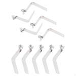 10Pieces paddle Snap Spring Clip Tent Pole Clips Awning Telscopic Tube Camping & Caravan