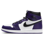 Air Jordan 1 Retro High OG Court Purple 2.0 Unisex tossud Valge Must 555088-500 41
