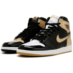 Air Jordan 1 Retro High OG NRG Gold Top 3 Meeste Tossud Must Must-Metallik-Kuldne 861428-001 41