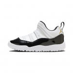 Air Jordan 11 Retro Little Flex PS Gratitude / Defining Moment Laste tossud Valge Must Metallik-Kuld BQ7101-170 31