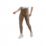 Adidas Multco/Mesa Br&auml;ndilogo Leopardimuster Kitsas elastne spordip&uuml;ksid Naiste p&uuml;ksid Mitmev&auml;rviline Helepruun HB4768 34