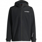 Adidas Xpr 2L Gore Jakk Logo Hingav Kapuutsiga Matkamine Veekindel Tuulejope Meeste Joped Must JD8344 L