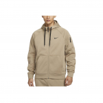 Nike Therma-Fit &Uuml;hev&auml;rviline Fliis T&auml;ispika Lukuga Soe Kapuutsiga Kampsun Meeste &uuml;leriided Khaki DQ4831-247 M