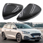 19-22 Ford Focus MK4 tahavaatepeegli katte asenduskest Glossy Black - Left Side