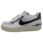 Nike Air Force 1 Low Shadow White College Grey Platinum Tint Off Noir naiste tossud DZ1847-110 36.5 gray