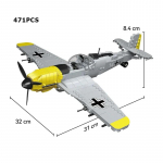 Erinevat t&uuml;&uuml;pi WW2 armee P47 h&auml;vitaja ehitusklotsid Spitfire s&otilde;jav&auml;es&otilde;dur lenduri figuurid relvaklotsid lennukim&auml;nguasjad lastele