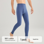 2025 Meeste puhas puuvillane termoleggings: Kerge, keha ligi hoidev aluskiht s&uuml;giseks ja talveks XXL