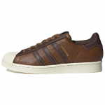 adidas originals Superstar Tumedad Pruunid Mustad Valged Tossud GW4438 40⅔