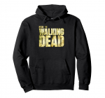 The Walking Dead logoga kapuutsiga pusa