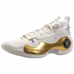 Li Ning Wow 10 Mitmek&uuml;lgsed Mugavad Spordijalatsid Vastupidavad P&otilde;rutuskindlad Madalad Korvpallijalatsid Meeste toss Valge Plaatina ABAS083-34 43