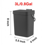 V&auml;ike plastikust pr&uuml;gikast, rippuv v&auml;ike kaanega pr&uuml;gikast k&ouml;&ouml;gi jaoks valamu all, toidupr&uuml;gikast, monteeritav pr&uuml;gikast vannituba