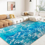 3D Ookeani Mereveega Vaip Merevaip Elutuppa Vaibad Kodu P&otilde;randa Kaunistus Elutuba Laste M&auml;nguvaibad Kaunistus Hotelli Lounge Vaip 60*90cm gray