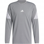 Adidas FW25 Crazy Lite Korvpall Igap&auml;evane treening Kootud Lahtine l&otilde;ige &Uuml;mmargune kaelus Pikkade varrukatega T-s&auml;rk Meeste &Uuml;laosad KB7736 XL