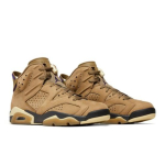 Naiste Air Jordan 6 Retro GORE-TEX Pruun Vetikas FD1643-300 EU 37.5 kuld/pruun