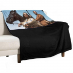 Winnetou ja Vana Shatterhand Klassikaline T-s&auml;rk Viskatav tekk Voodi Flanellkangas raske magamiseks Flanellist tekid 30x40in