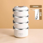 Roostevabast terasest kaasaskantav l&otilde;unakast, laste koolikontor mitmekihiline termiline bentokarp &otilde;pilasele, suure mahutavusega toidukonteiner