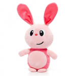 Peluche Lapin Musical Rose - Gusy Luz&reg; Molto - 3 m&eacute;lodies - Lumi&egrave;res relaxantes - Blanc - Pr&eacute;f&eacute;rable - Int&eacute;rieur roosa