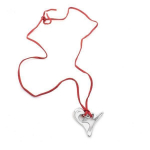 Collier Femme - Folli Follie - 1N8S073 - Rouge - Argent 925 - 35 cm punane