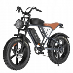 Elektriline jalgratas - JANSNO - X70M - 750W mootor - Kahekordne 48V aku - 80 km s&otilde;iduulatus - must - Maksimaalne kiirus 45 km/h must
