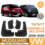 Poriklapid Volkswagen VW Transporter Caravelle Multivan T5 T6 2008- porilapid Poritiibad eesmised tagumised porilauad autole Multivan Caravelle