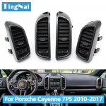 S&uuml;sinikkiust Auto Ees Vasak Parem Taga Kliimaseadme AC &Otilde;hutusv&otilde;re T&auml;ielik Koost Porsche Cayenne 958 jaoks Rear-Right