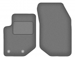 Dywaniki samochodowe prz&oacute;d do: Jeep Avenger(j) crossover benzyna (2023-) grafitowe