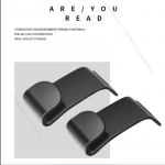 For Byd Seal u Song Plus Dmi Ev -2025 Car Seat Headrest Hook Internal Storage Organizer Large Load-Bearing Interior 2Pcs Black