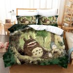 Anime Kodu Magamistoa Tekk P&otilde;hjamaade pol&uuml;estermaterjal Sobib lastele ja t&auml;iskasvanutele 3-osaline komplekt EU Single(135*200cm)3pcs