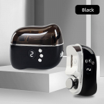 Elektriline k&uuml;&uuml;nel&otilde;ikur lihvimise ja poleerimisega valgusega automaatne k&uuml;&uuml;netrimmer laetav k&uuml;&uuml;nel&otilde;ikur manik&uuml;&uuml;r beebile t&auml;iskasvanule must