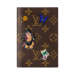 Louis Vuitton Korea Piiratud V&auml;ljaanne Monogrammiga Kaetud L&otilde;uend Passihoidja Naiste Aksessuaarid Pruun Roosa M26627 Gift Set(Basic Set+Box+Shopping Bag)
