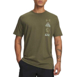 Under Armour Ss26 M&auml;gijahind Meeste &Uuml;mmarguse Kaelusega L&uuml;hikeste Varrukatega Kampsun T-s&auml;rk Topid 6009255-390 S