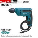 Makita M6002B 450W juhtmega elektritrell CN pistikuga (adapter kaasas)