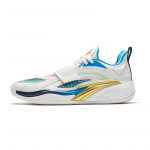 Anta KAI 1 Slip Resistant Abrasion Resistant Low top Basketball Shoes Men's White Blue 112531110S-1 42