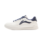 Li Ning Slip Resistant Cushioning Abrasion Resistant Low top Skateboard Shoes Men's Mist White AGCV315-2 45 white