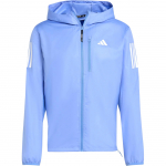 Adidas Slim Fit Kapuutsiga Pikkade Varrukate Jakk Meeste jakid Hele-sinine JX2249 L