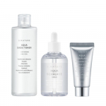 S-NATURE Aqua Oasis Tooner 300ml + Aqua Squalane Seerum 100ml + Niisutav Kreem 30ml 3-osaline Komplekt T&auml;ielikuks Niisutuseks ja Naha Barj&auml;&auml;ri Taastamiseks