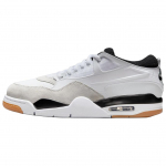 Air Jordan 4 RM Military Black White Neutral Grey Gum Meeste vabaajajalatsid FQ7939-110 42.5