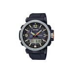 CASIO Meeste PRO TREK Must Kell PRG-600-1D PRG-600-1D Black Dial