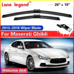Maserati Ghibli 2013-2018 esiklaasipuhastajad 2 tk Tuuleklaasi aknakomplektid 2014 2015 2016 2017 Maserati Ghibli
