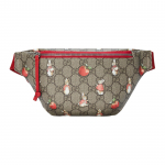 Gucci X Peter Rabbit&trade; Koost&ouml;&ouml; Loomanahaprindiga T&otilde;mblukuga L&otilde;uendist ja Nahast V&ouml;&ouml;kotid Laste V&ouml;&ouml;kotid Eebenipuu Roheline Punane 502095-FACZL-8462 Basic Set (Bag+Dust Bag)