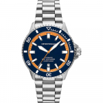 Emporio Armani Sea Explorer Tume sinine Roostevaba teras Meeste Automaatne Sukeldujakell AR60090 tumesinine v&auml;rv