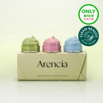 Arencia v&auml;rskendav puhastusgeeli minikingikomplekt &ndash; Roheline, kibuv&auml;rske ja sinine n&auml;opuhastustrio 15 g &times; 3 15g+15g+15g