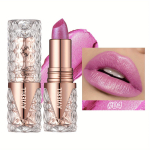 L&auml;ikiv huulepulk Nourish Silky Fine Glitter Pearlescent huulepulga tekstuur Kerge ja kauakestev veekindel huulepulk huulemeik naistele 3#