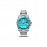 A Bathing Ape FW23 Type 2 Bapex Seeria 100M Veekindel Kvartsmehhanism Roostevabast terasest rihmaga k&auml;ekell Meeste kellad Sinine 0ZXWHM187010L Purple PPX