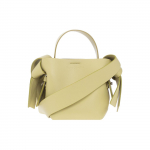 Acne Studios Reljeefne logo Kl&otilde;pskinnitusega Nahast &Otilde;la-Crossbody K&auml;ekott Naiste k&auml;ekotid &Otilde;unaroheline A10095-ABD Basic Set (Bag+Dust Bag)